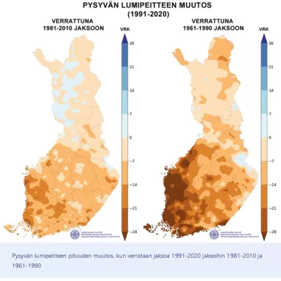 Ilmastonmuutos näkyy Suomessakin jo voimakkaasti – Vuotuinen sademäärä on  kasvanut yhdeksän prosenttia vertailukaudesta 1961–1990 - Tekniikan Maailma