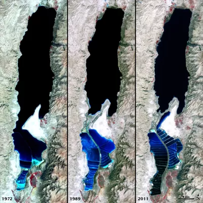 Kuivuvan Kuolleenmeren rannoille on muodostunut tuhansia sortumakaivoja –  Ympäristöjärjestön edustaja: ”ne ovat luonnon kosto ihmisille” - Tekniikan  Maailma